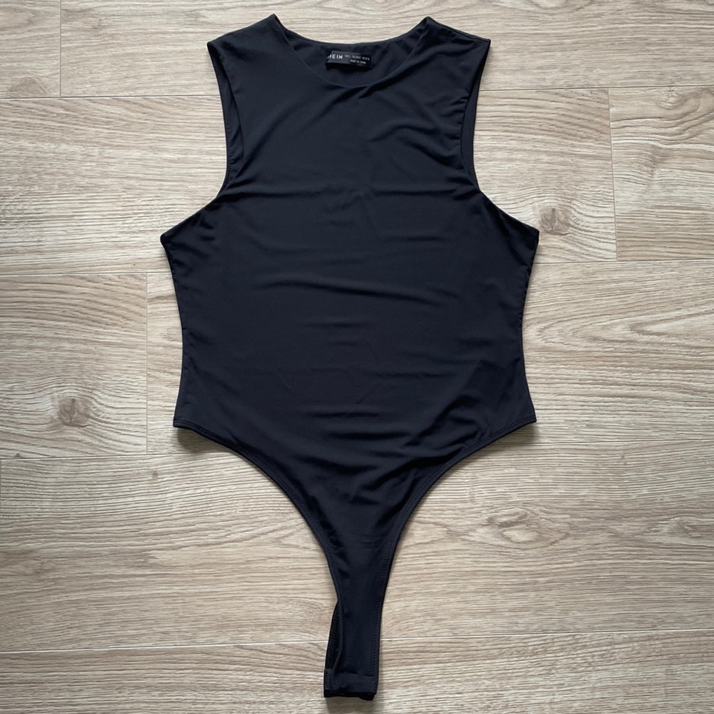 Solid Form Fitting Tank Body Suit